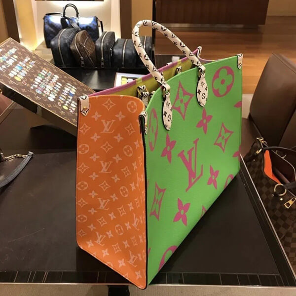 ルイヴィトン オンザゴー 偽物  ショップ バッグ M44570